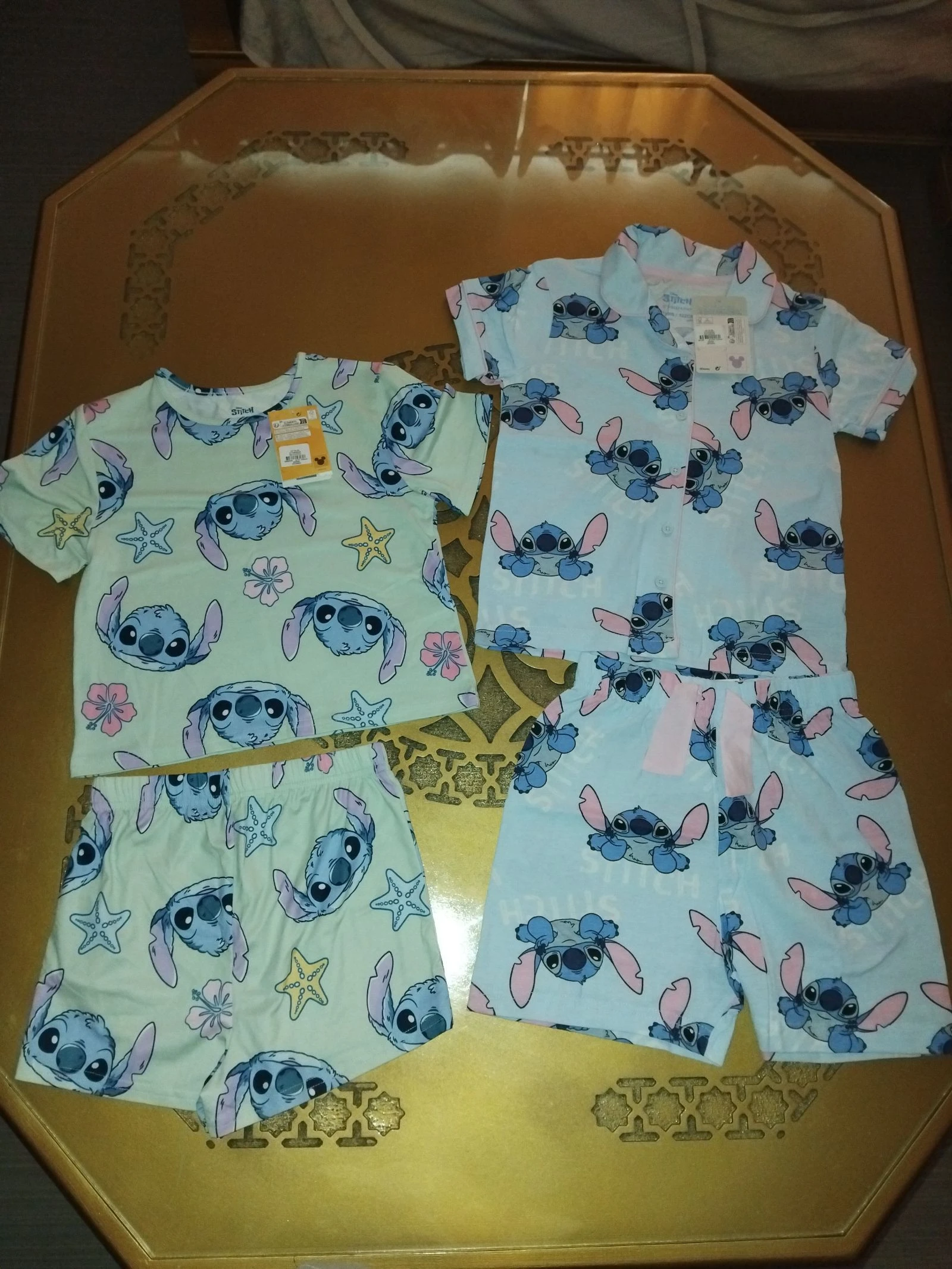 Lot de 2 ensembles pyjama short stitch 